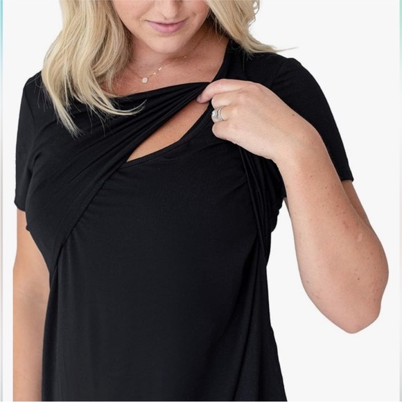 Kindred Bravely Nursing Dress Eleanora Size Small Maternity Pregnancy Postpartum - Picture 2 of 14